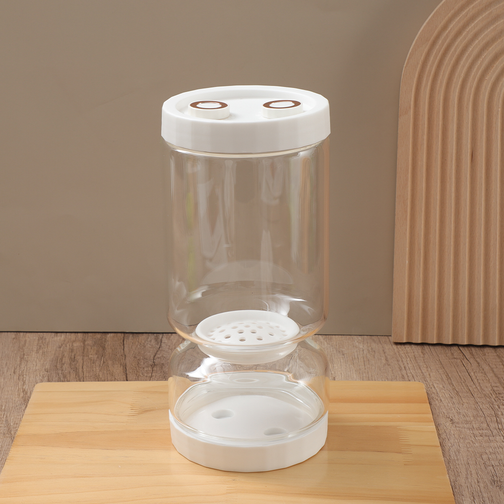 二つ蓋ピクルス瓶