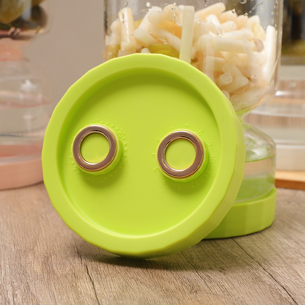 二つ蓋ピクルス瓶